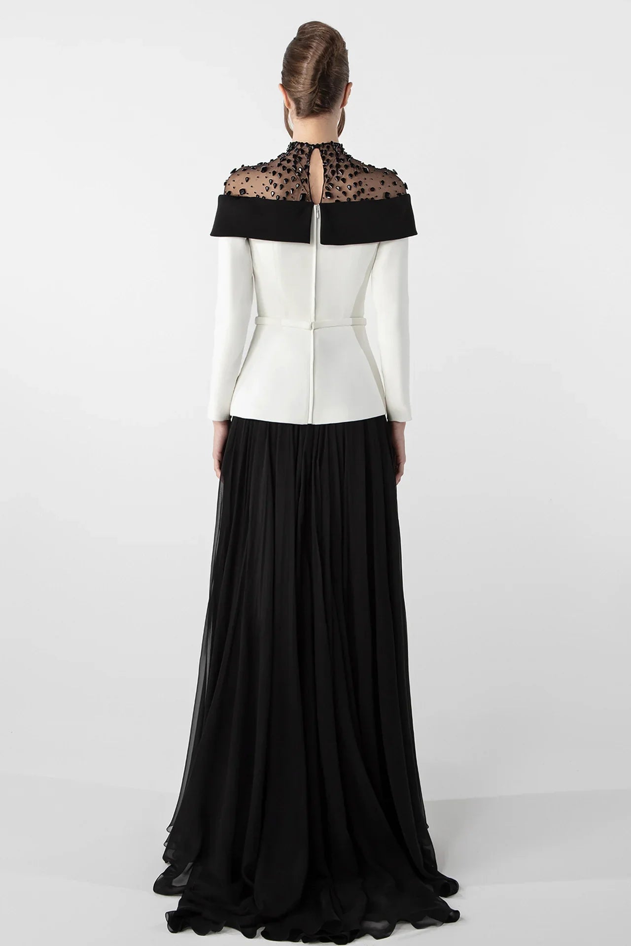 Jacket-Inspired Embroidered Ensemble