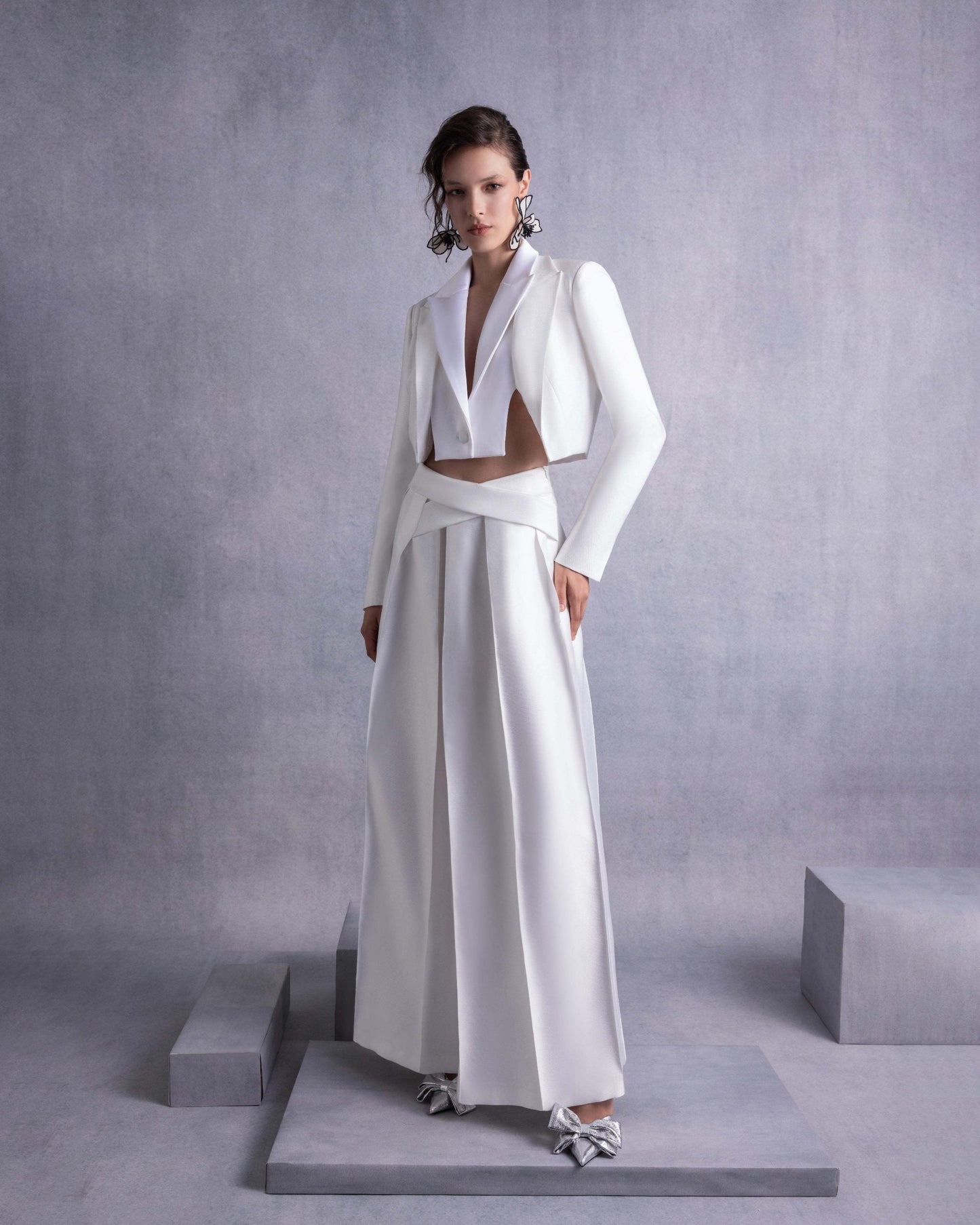Cropped Piqué and Razmir Jacket
